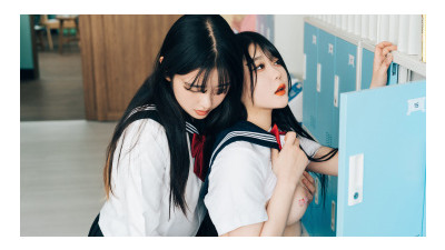[LOOZY] 권지아 & 손손 - Bitch academy hard (1) (한국웹,한국야동)